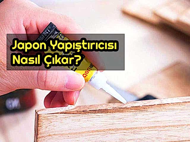 Japon Yapıştırıcısı Nasıl Çıkar?