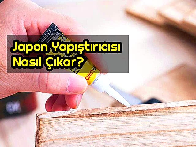 Japon Yapıştırıcısı Nasıl Çıkar?